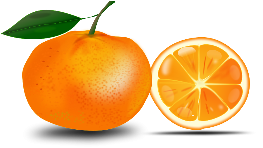 Clipart images of dark roads with an orange car at the end.