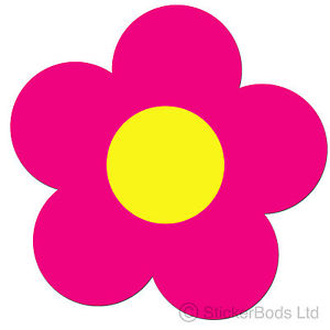 Pink Daisy Flower Clipart.