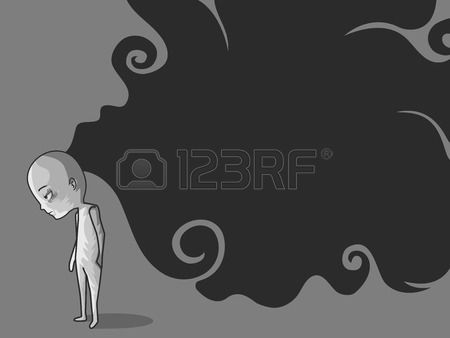 Dark thoughts clipart - Clipground