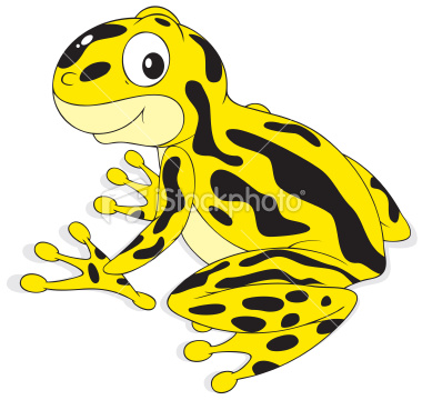 Poison Dart Frog Clip Art.