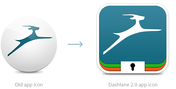 Dashlane\'s New App Icon.