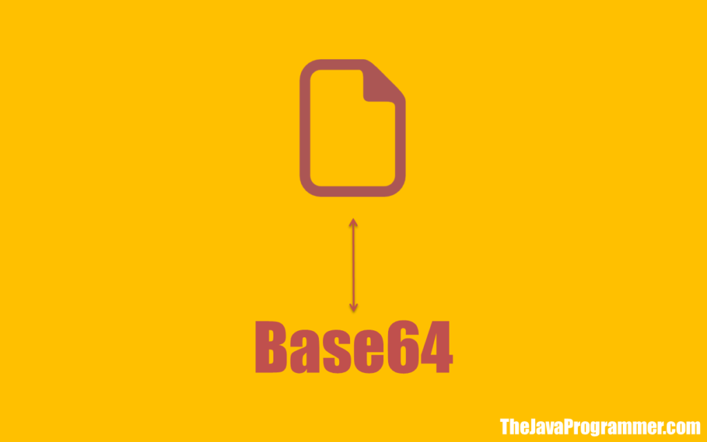 Convert Image to Base64 String or Base64 String to Image in Java.
