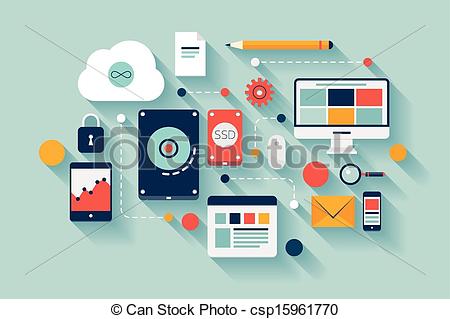 Data storage device Clip Art Vector Graphics. 7,025 Data storage.