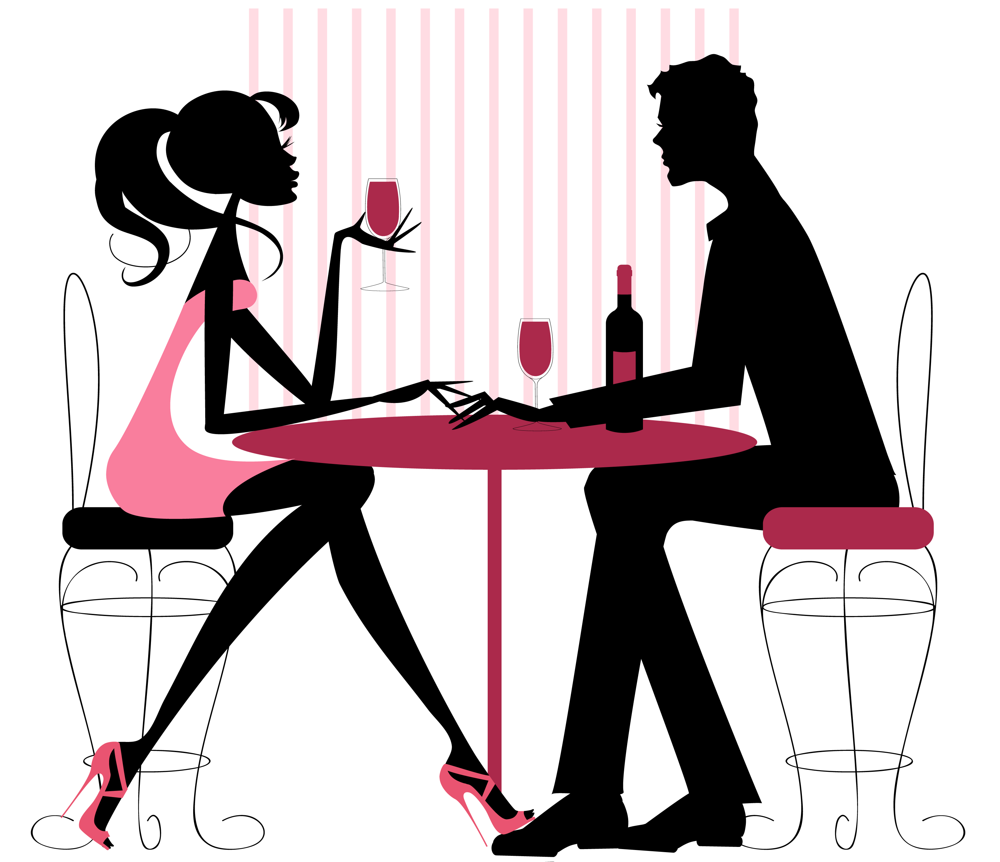 Online Dating Illustration 211608 Vector Art at Ve…