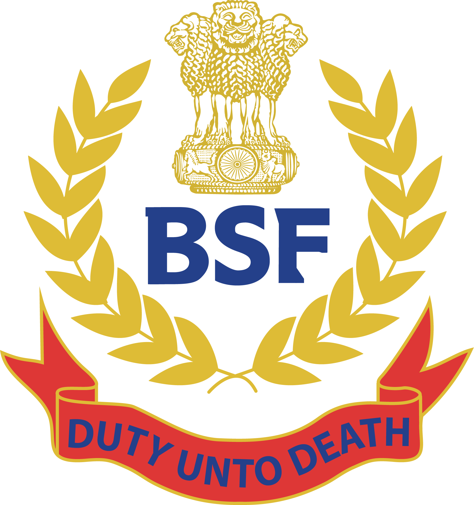 BSF Logo (Border Security Force) Download Vector.