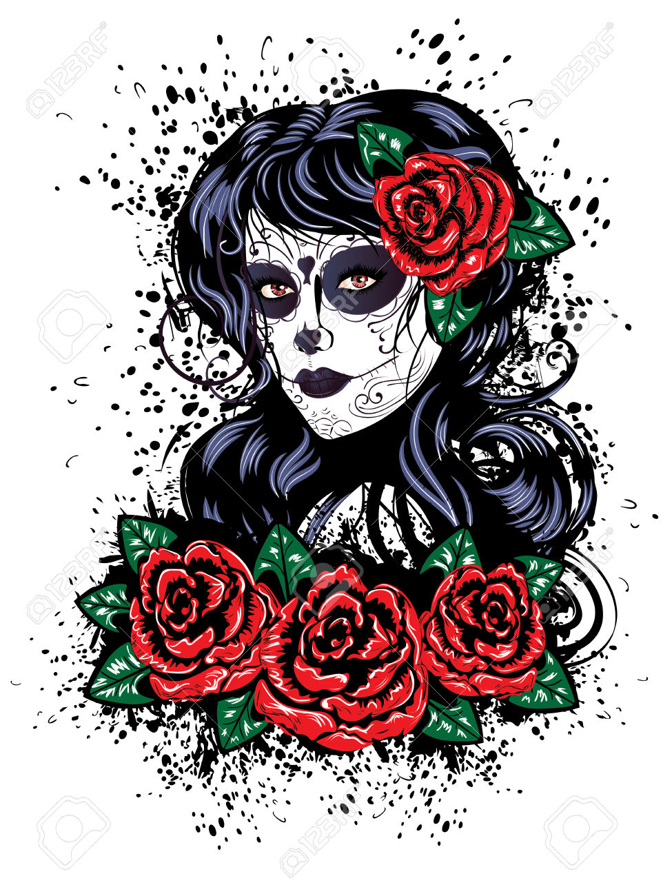 day of the dead girl clipart 20 free Cliparts | Download images on