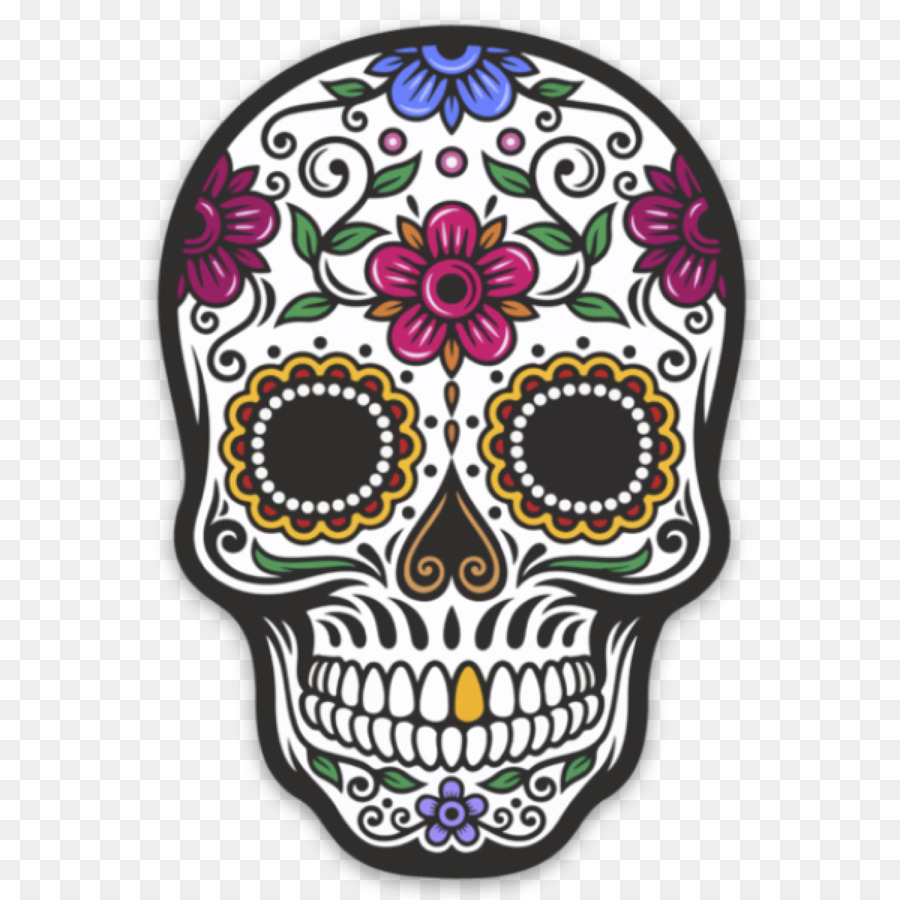 day of the dead skull png 20 free Cliparts | Download images on ...