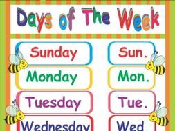 days of week clipart 20 free Cliparts | Download images on Clipground 2024