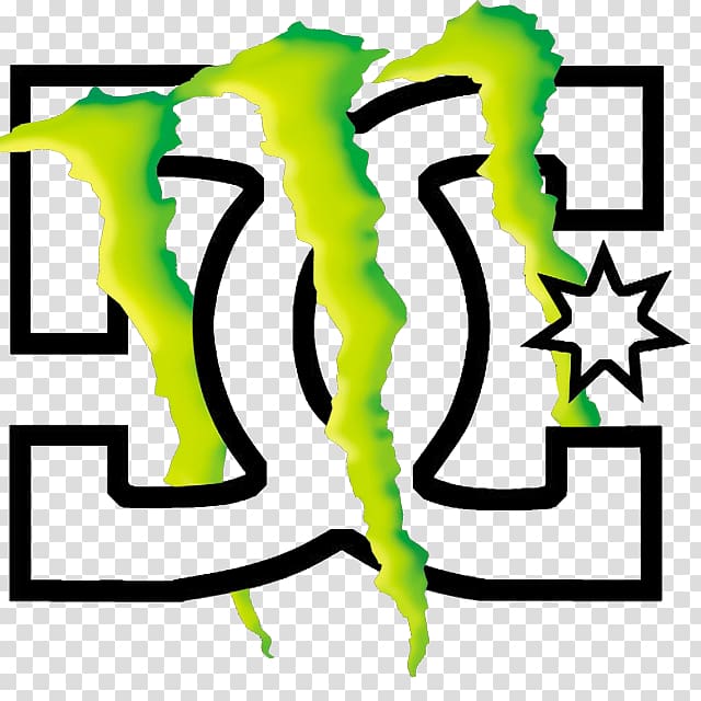 Monster Energy Washington, D.C. Energy drink DC Shoes Logo.