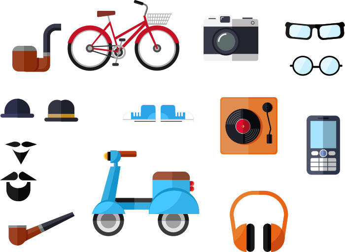 Huge Bundle of 950+ Vector Clip Art Elements.