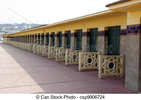 Stock Photo of Deauville famous seaside.