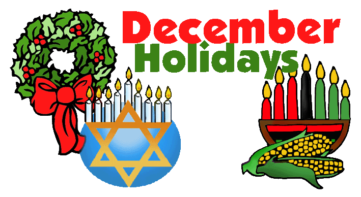 Month Of December Clipart.