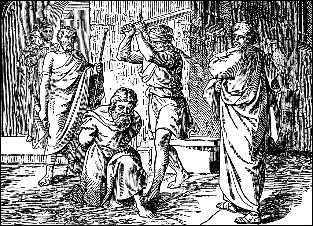 Paul is Beheaded at Rome by the Order of Emperor Nero.