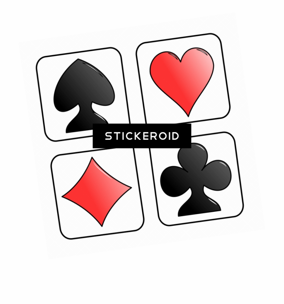 Playing Card Symbols Clip Art Cards.