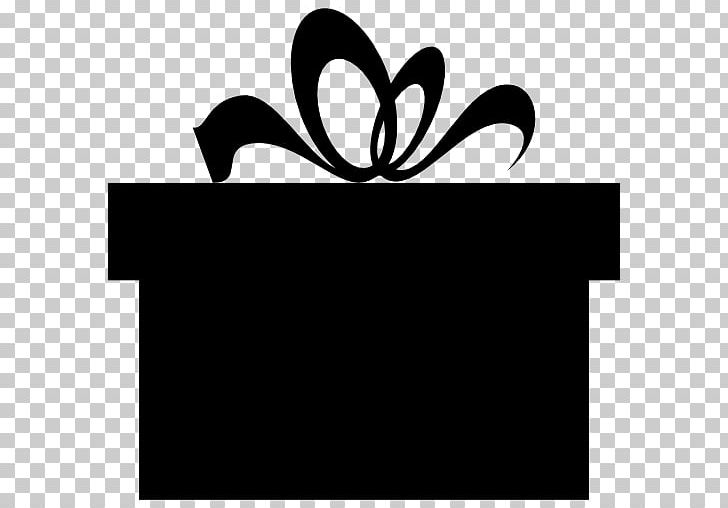 Decorative Box Gift Silhouette PNG, Clipart, Black, Black And White.