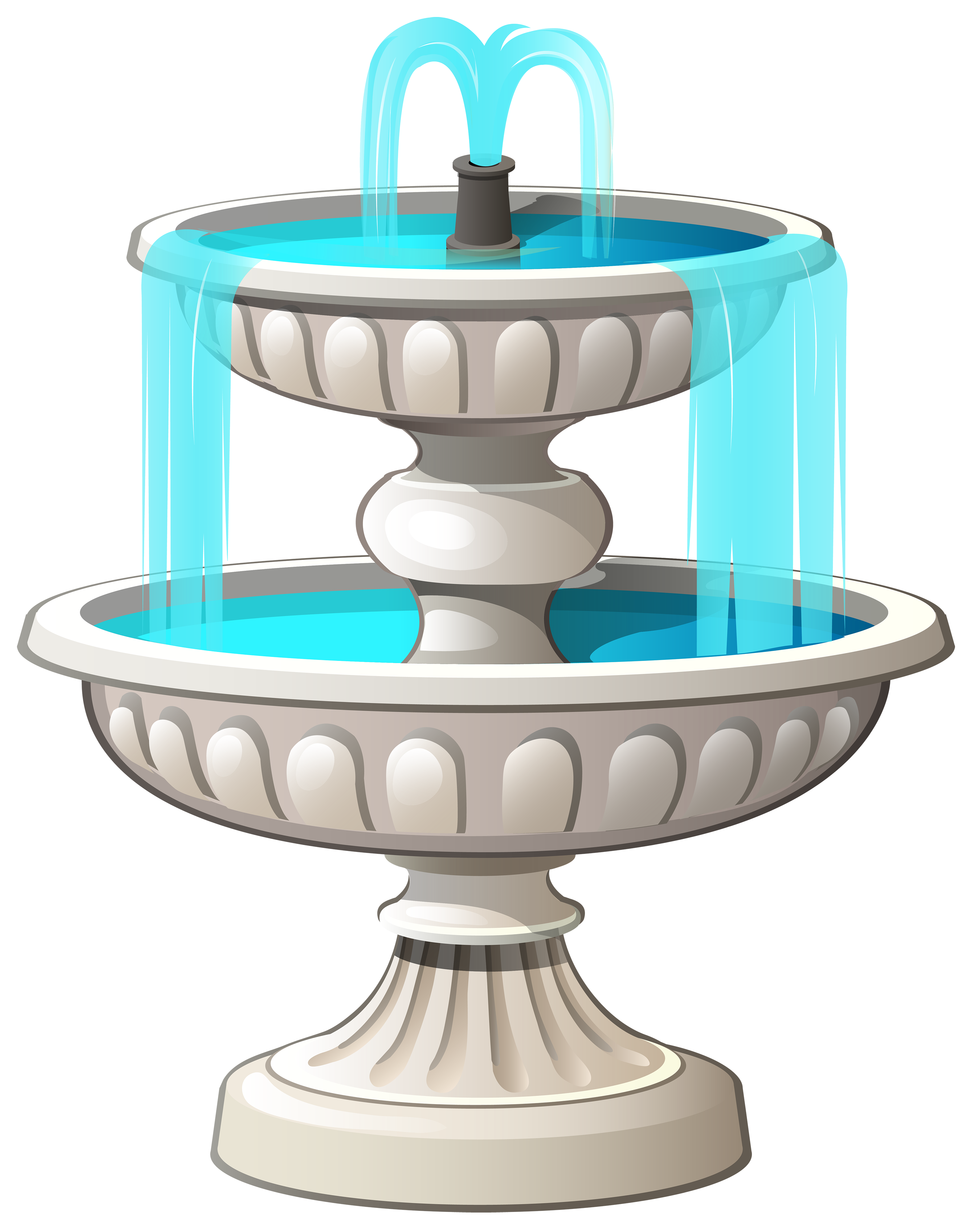 Fountain PNG Clipart.