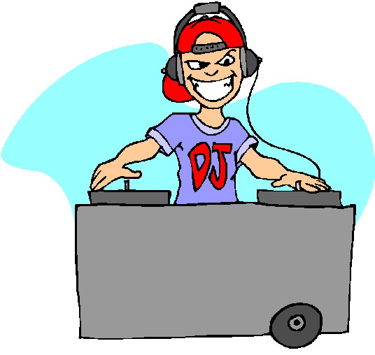 Free dj clip art graphics.