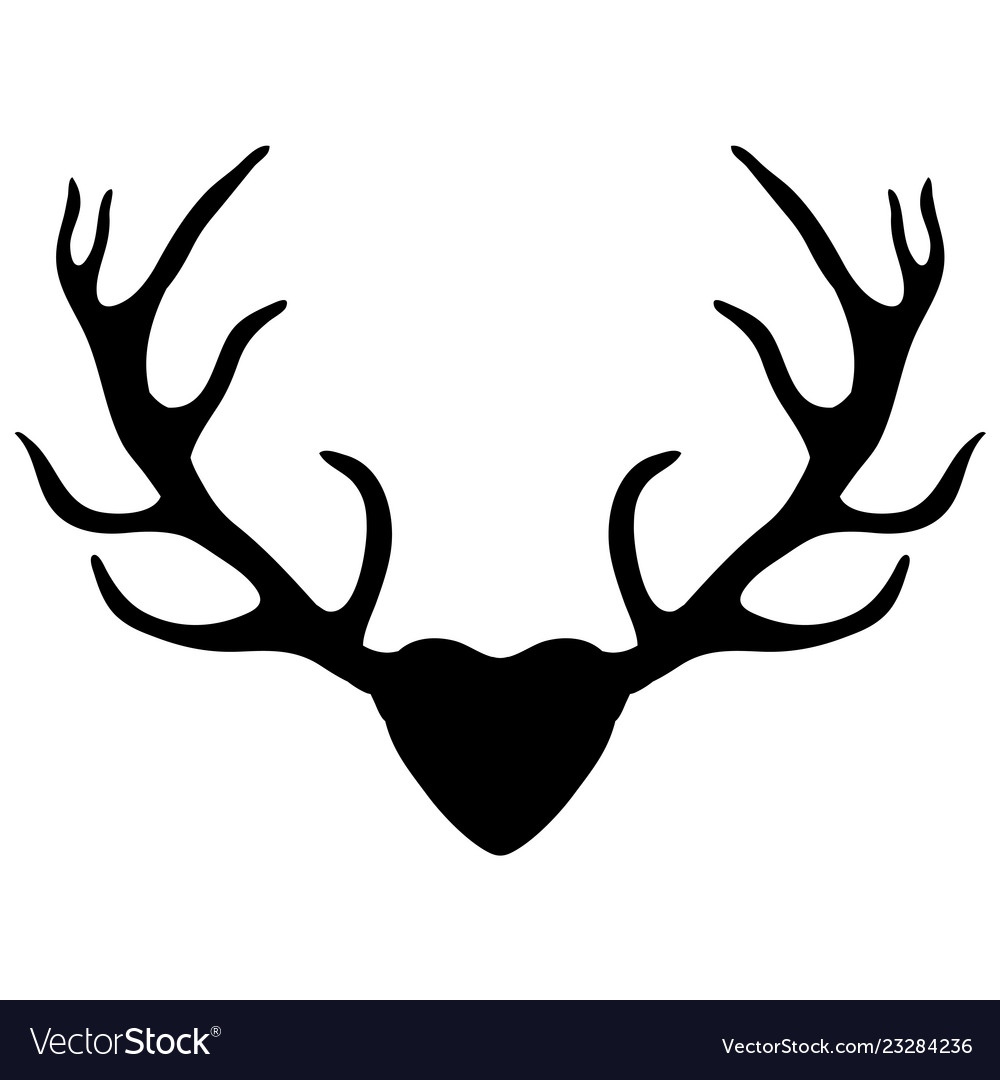 Download deer antler silhouette clipart 10 free Cliparts | Download images on Clipground 2021