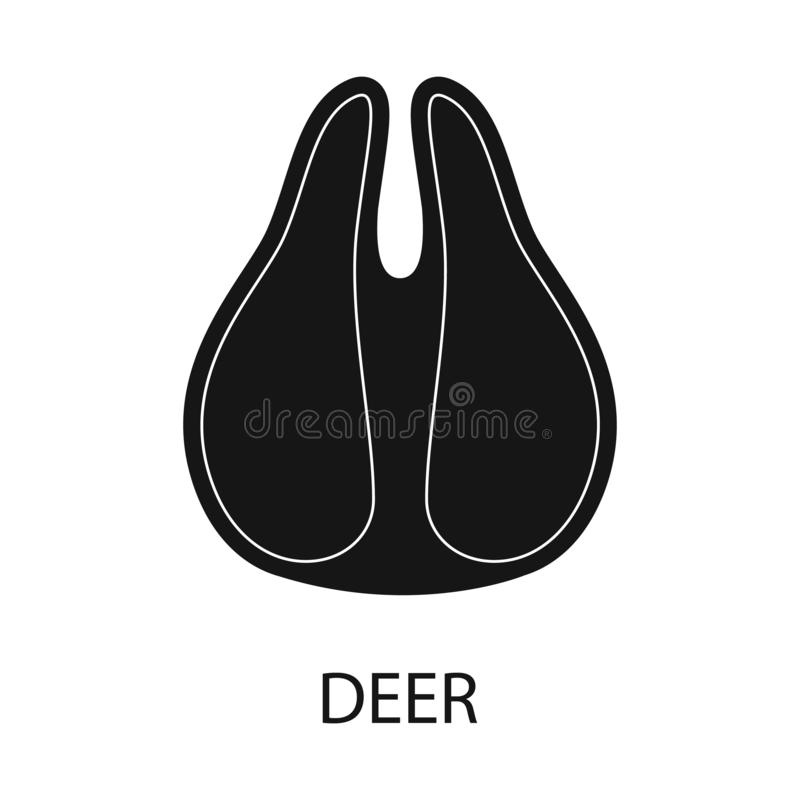 Deer Hoof Stock Illustrations.