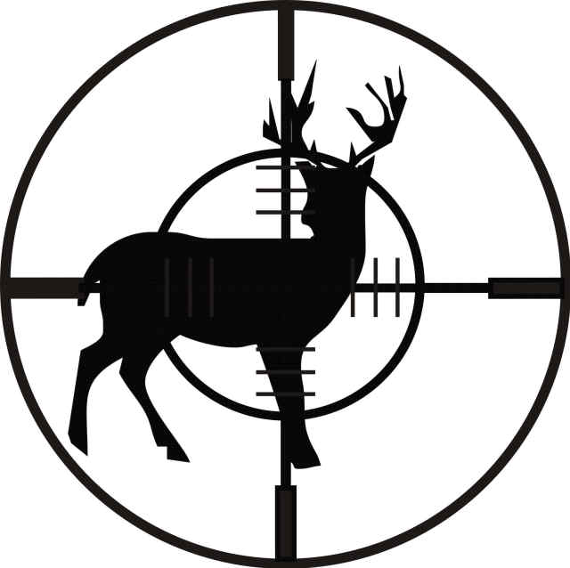 Deer Hunting Clipart.