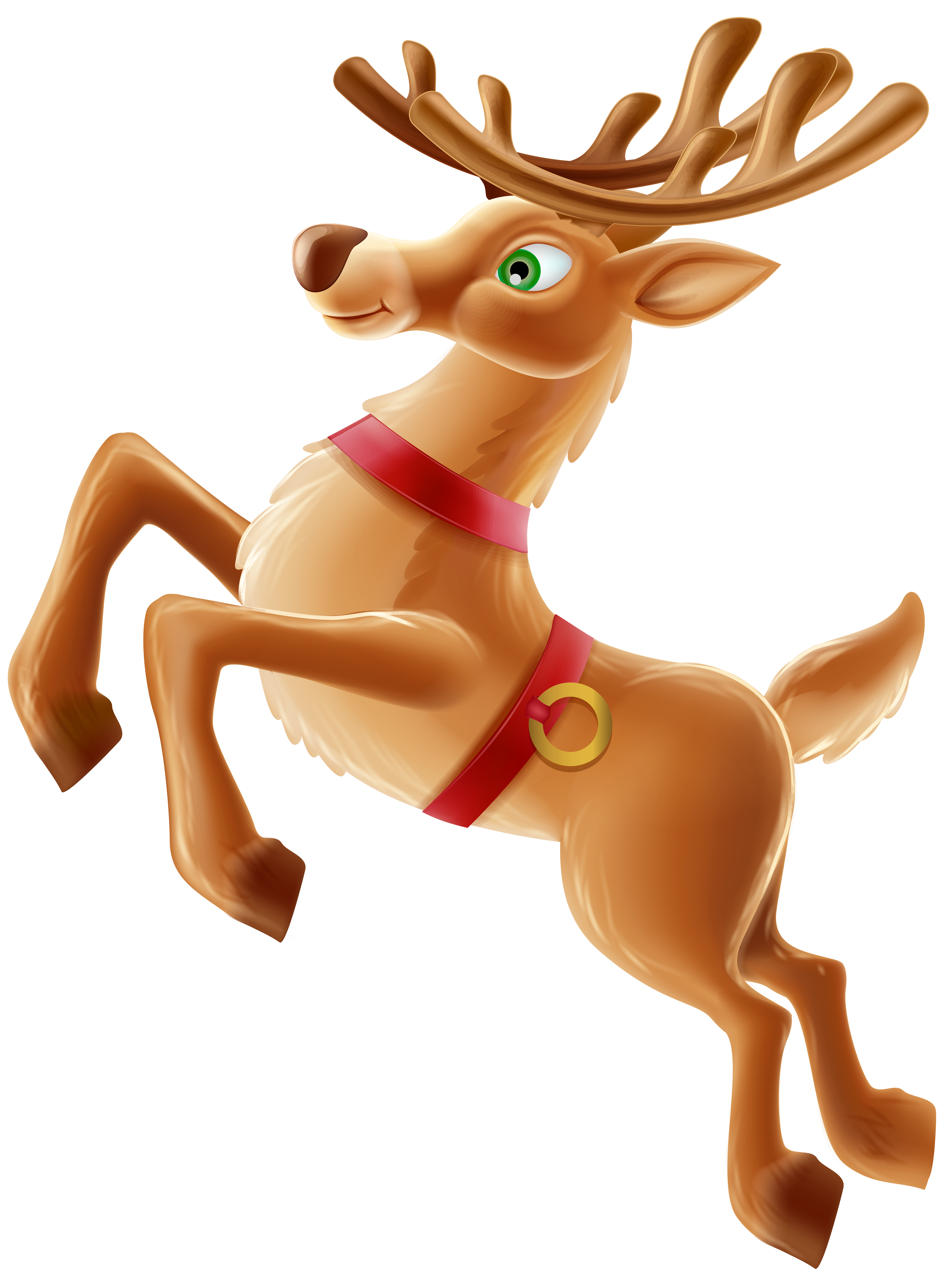 Christmas Deer PNG Clip Art.