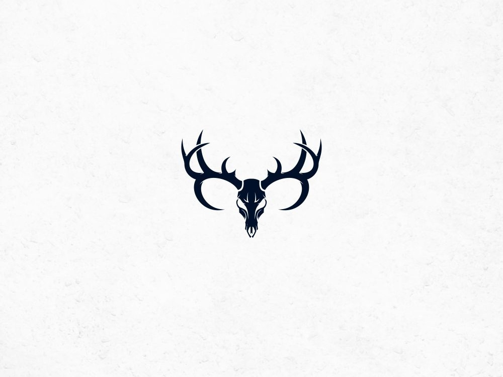 skull deer logo by RamaDani on Dribbble.