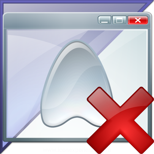 Window Application Enterprise Delete Icon.