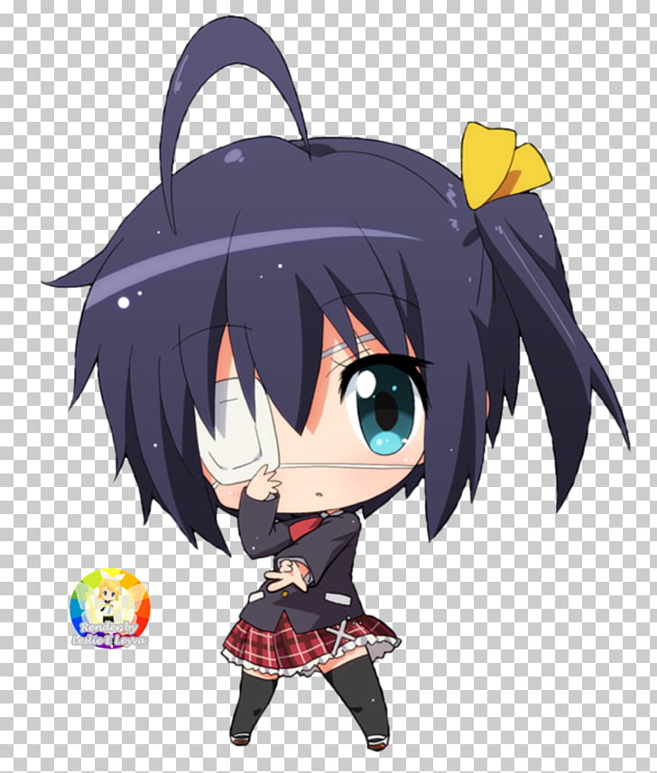 Love, Chunibyo & Other Delusions Chibi Art Ahoge, Chibi PNG.