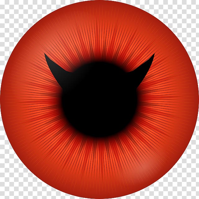 Devil Eye , round eyes transparent background PNG clipart.