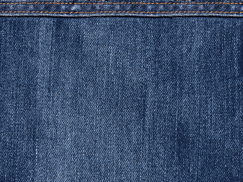 Stitched Denim Jeans Texture Free (Fabric).