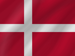 Denmark flag clipart.
