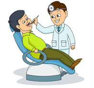 Funny Dentist Clipart.