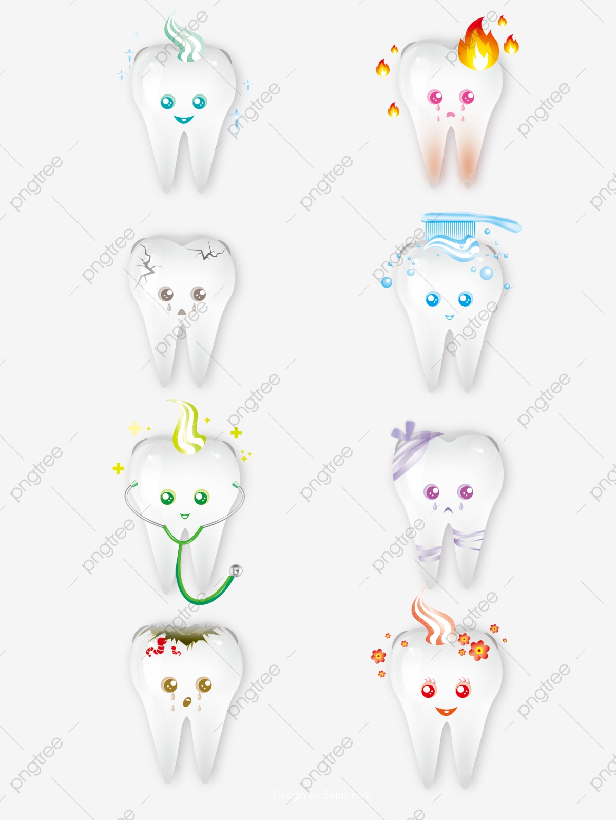 Dental Oral Health Image, Health Clipart, Dental Care, Tooth PNG.