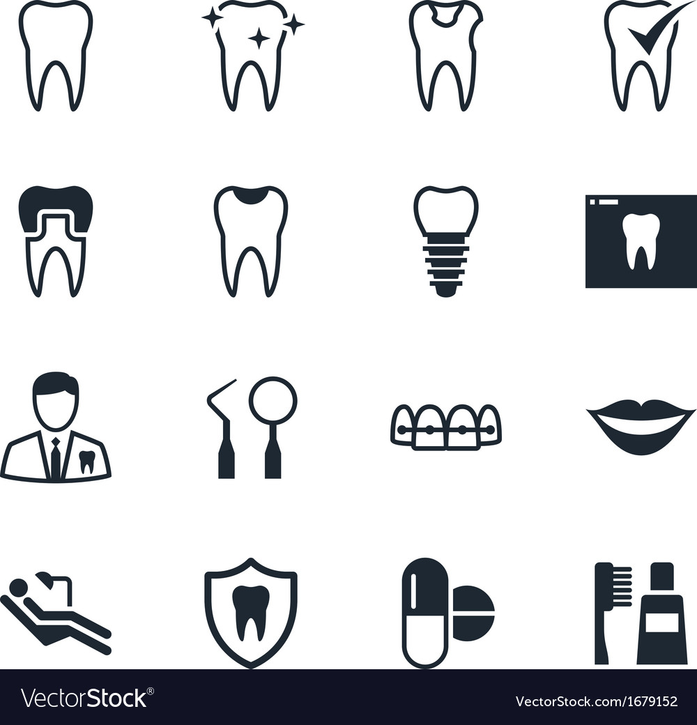 dental icons.