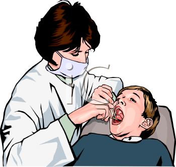 Funny Dentist Clipart.