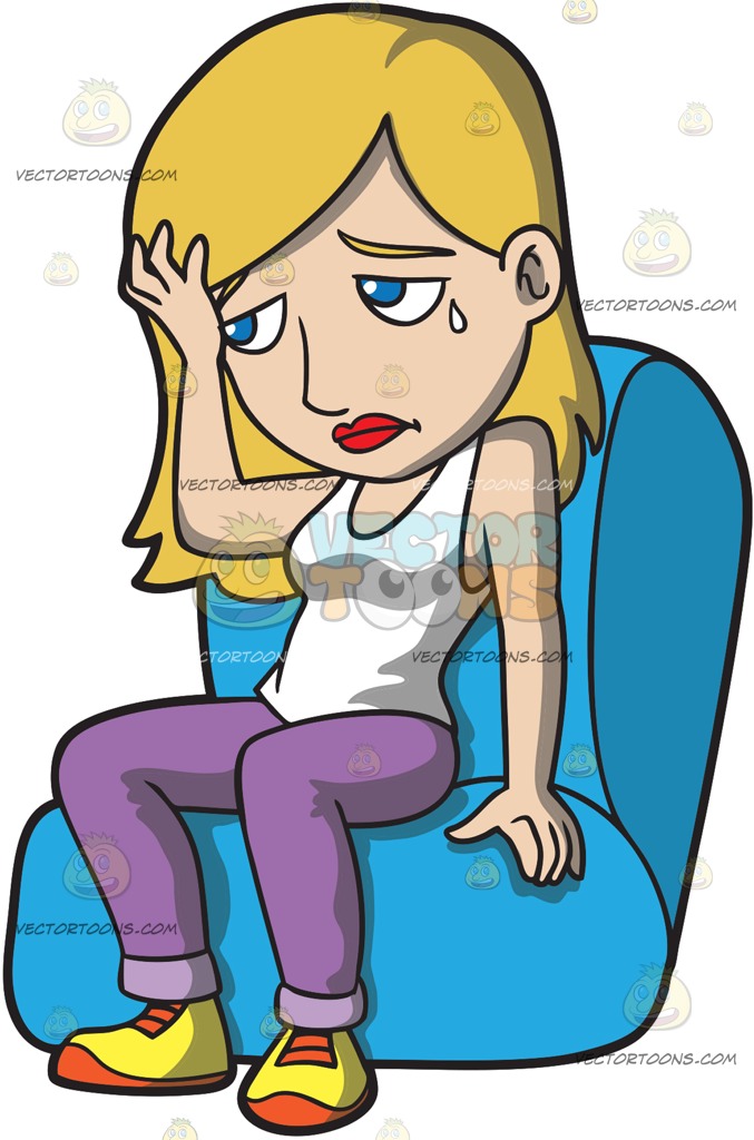 Similiar Depressed Woman Cartoon Keywords.