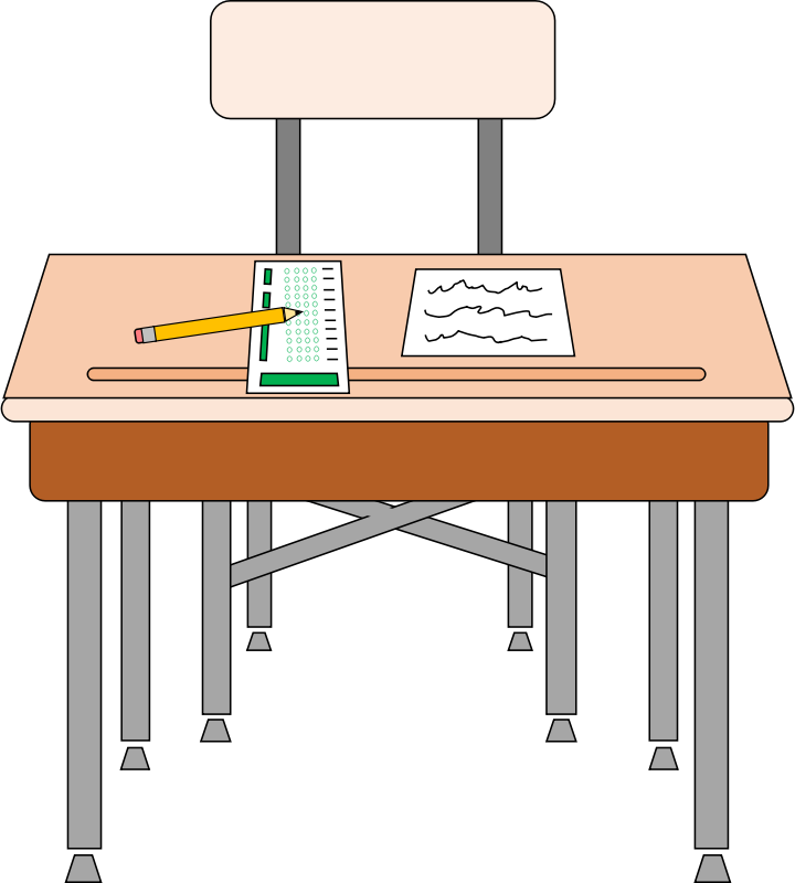 Student Desk Clipart.