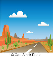 Desert road Illustrations and Clipart. 1,349 Desert road royalty.