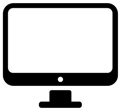 desktop monitor.