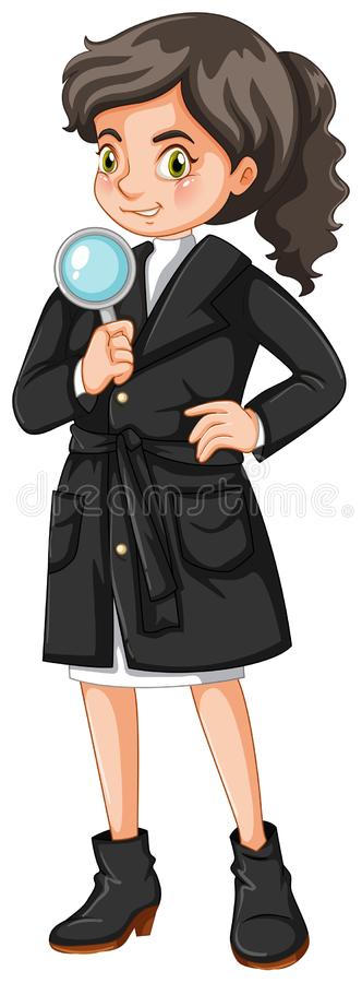 Female Cartoon Detectives - Detective Girl Stock Vector Art & More ...