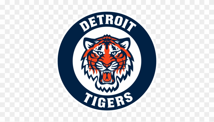 Detroit Tigers Circle Logo Clipart (#3521019).