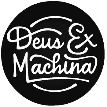 Deus Ex Machina Dot Surfing Decal Sticker.