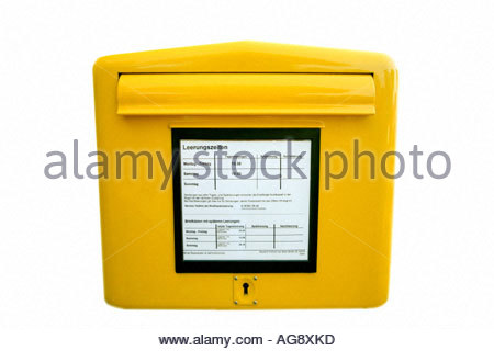Deutsche Post Cut Out Stock Images & Pictures.