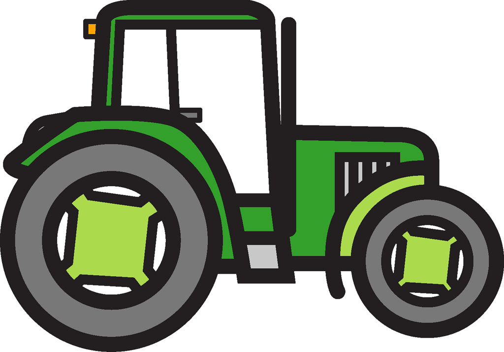 Free Tractor Clipart.