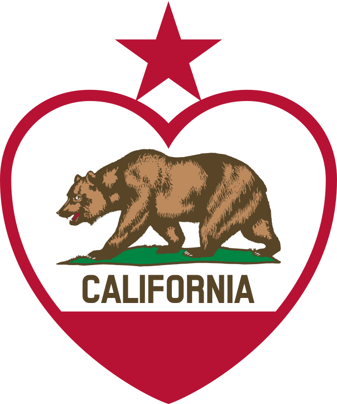 California State Flag Clipart.