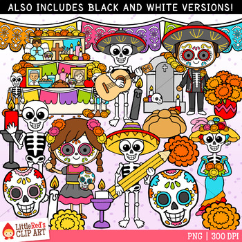 Day of the Dead Clip Art.