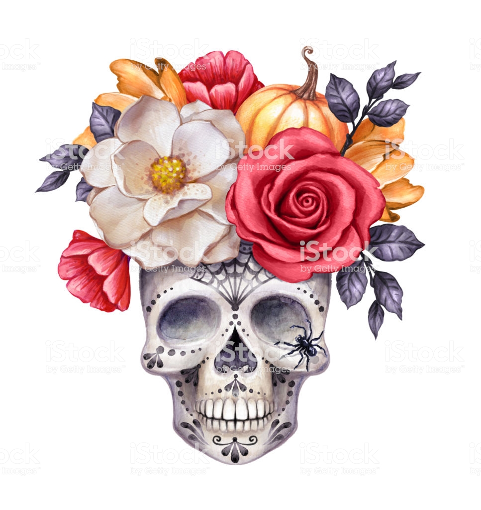 dia de los muertos flowers