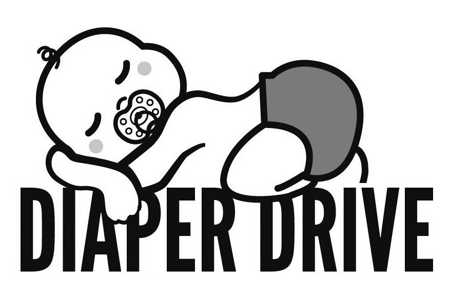 Diaper Drive Logo BW.
