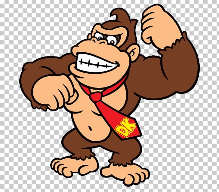 Donkey Kong Country Returns Cranky Kong Mario Bowser PNG.