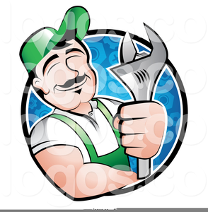 Diesel Mechanic Clipart.